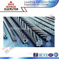 Steel rope for elevator/elevator parts/8*19S+FC